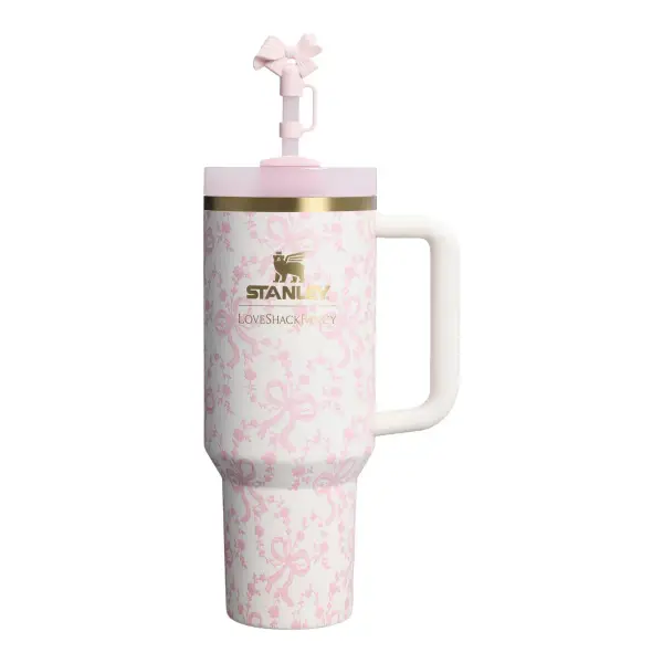 x LoveShackFancy Holiday Quencher H2.0 FlowState Tumbler