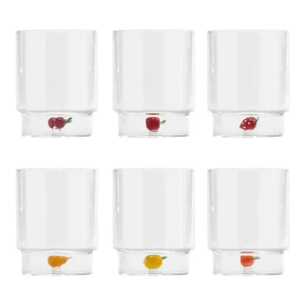 Tecca Fruita Tumbler Set of 6