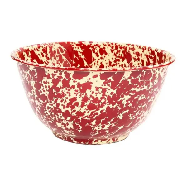 Splatter Large Salad Bowl