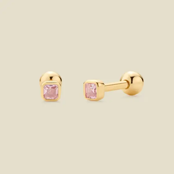 October Birthstone Stud Earrings | Final Sale