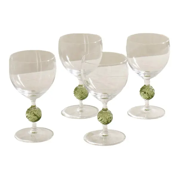 Set Of Four Demetra Wine Glasses