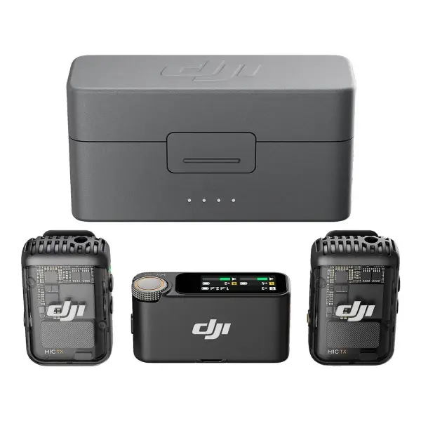 Mic 2 2-Person Compact Digital Wireless Microphone System/Recorder for Camera & Smartphone (2.4 GHz)