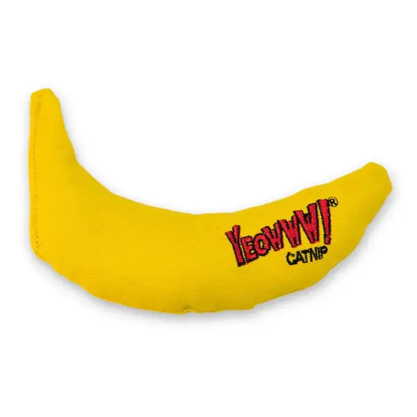 Catnip Yellow Banana Cat Toy