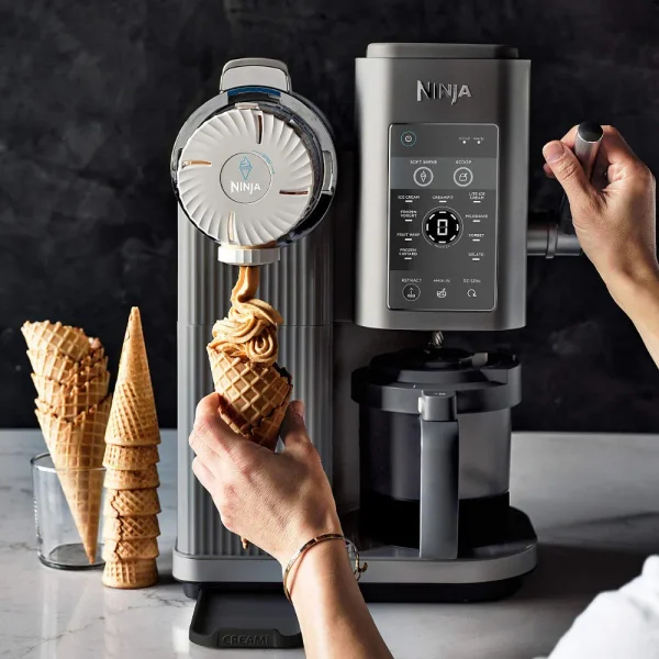 Ninja Swirl™ by CREAMi ® Soft Serve and Ice Cream Maker