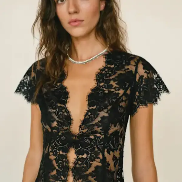 Reformation x Camille Rowe Eugenie Top