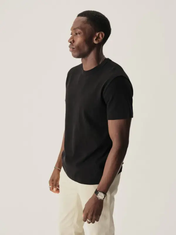 Black Field-Spec Cotton Heavy Tee