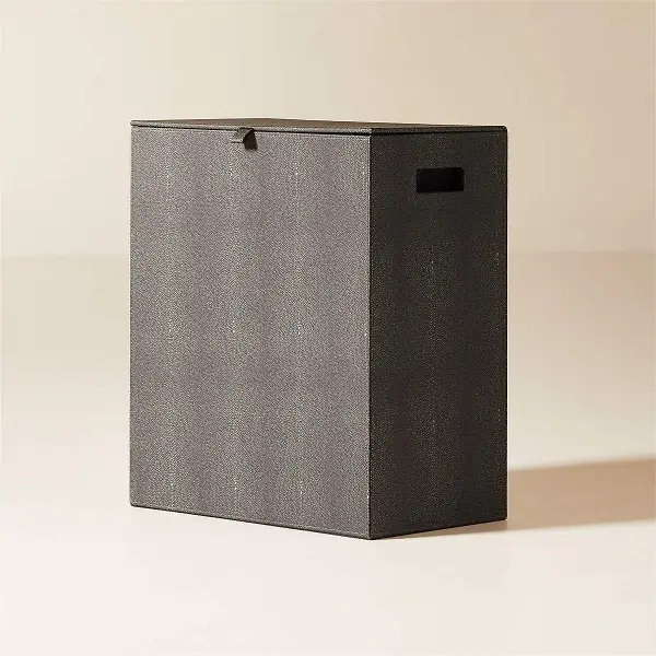 Shagreen Laundry Hamper