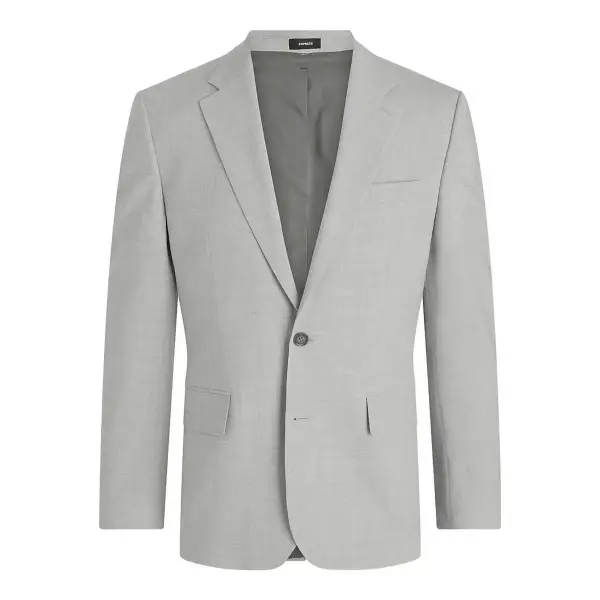 Slim Wool-Blend Washable Modern Tech Suit Jacket