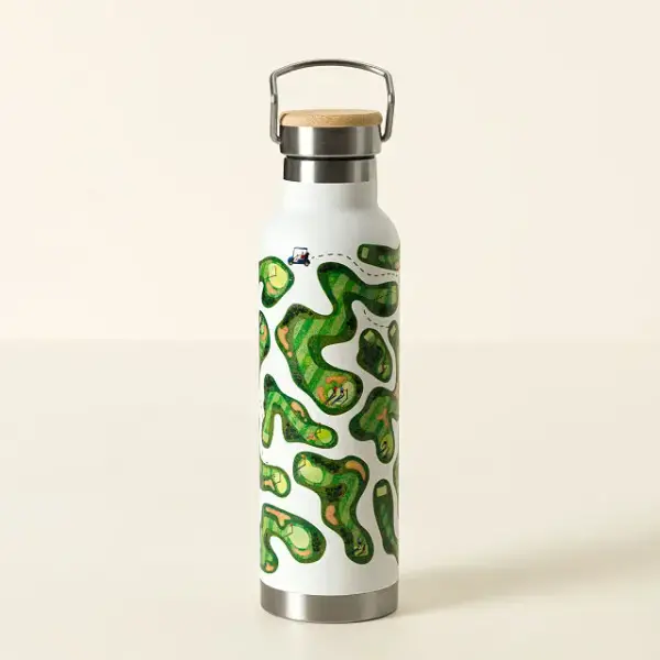 Textured Golf Course Water Bottle