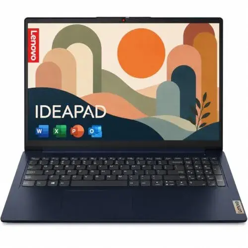 Lenovo IdeaPad Slim 3i • Microsoft Office 365 Included • 15.6” Full HD • 8GB DDR5 RAM • Intel 4-Cores Processosr • HDMI • 128GB SSD • USB-C • Windows 11 • no Mouse