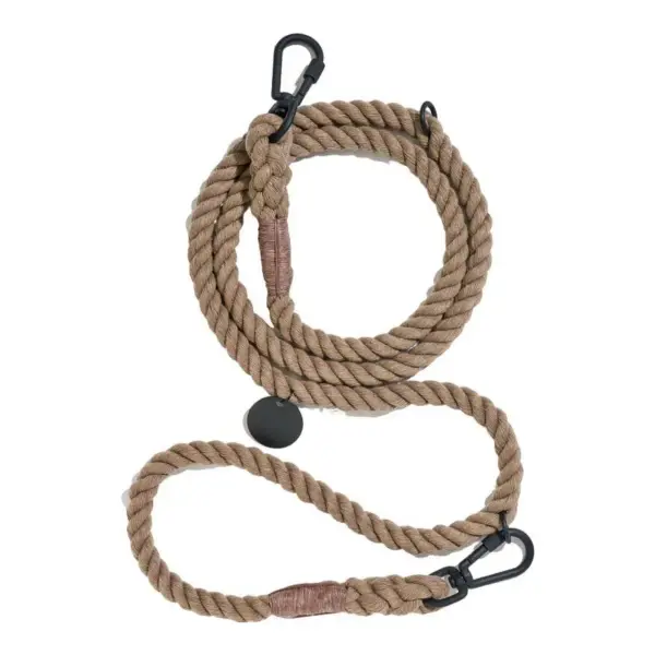 Adjustable Rope Dog Leash 7-ft Long 