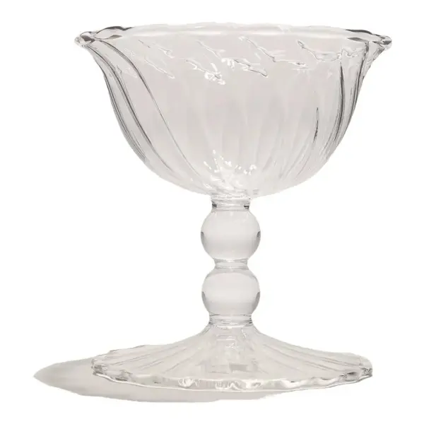 Wavy Borosilicate Shot Glass