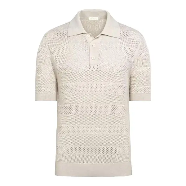 Crochet Polo Top
