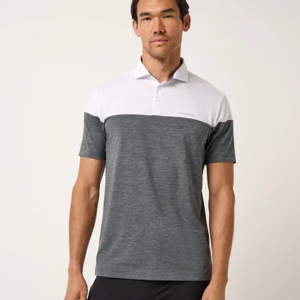 Heater Pro Color Block Polo Top