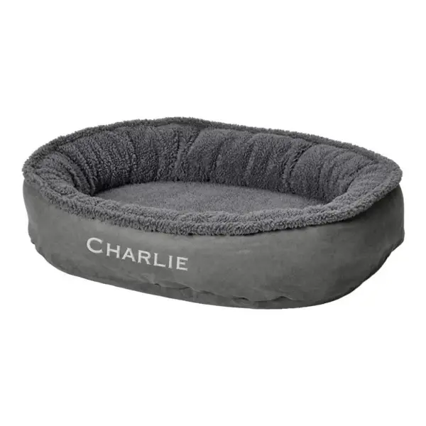 ComfortFill-Eco Wraparound Dog Bed with Fleece