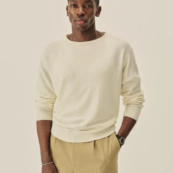 Yuma Rib L/S Crew Sweater