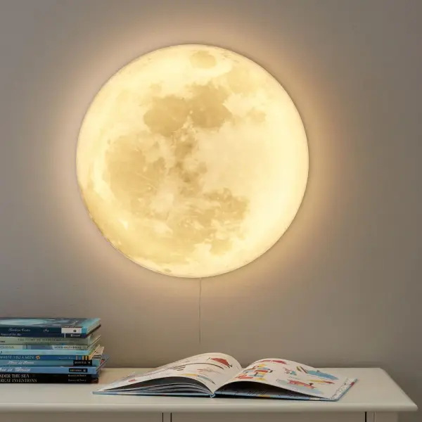 Lit Acrylic Moon (20")