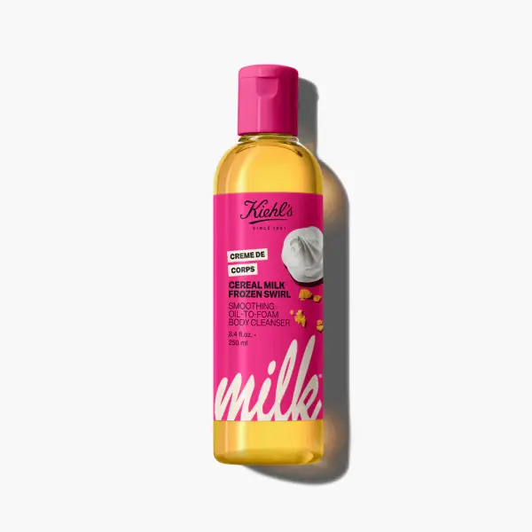 Kiehl’s x Milk Bar - Creme de Corps Cereal Milk Frozen Swirl Oil-To-Foam Body Cleanser