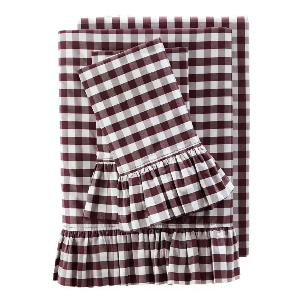 Ruffle Bed Sheet Set