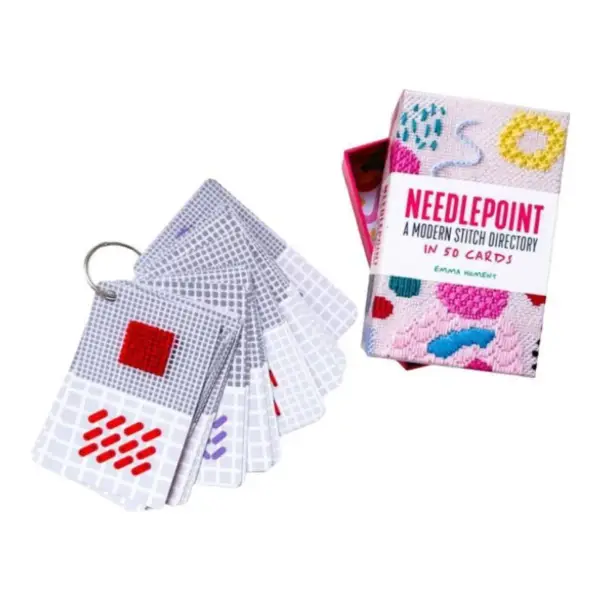 Needlepoint: A Modern Stitch Directory In 50 Cards