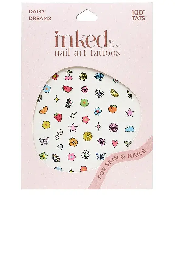 Nail Art Tattoos in Daisy Dreams