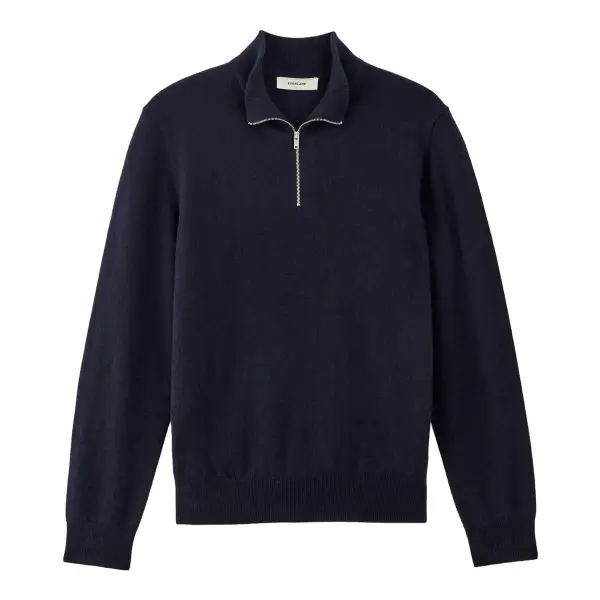 The Quarter Zip in Cashmere