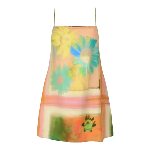 Laura Linen Mini Dress