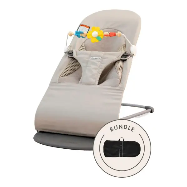 Bouncer Balance Soft with Free Flying Friends Toy & Travel Bag