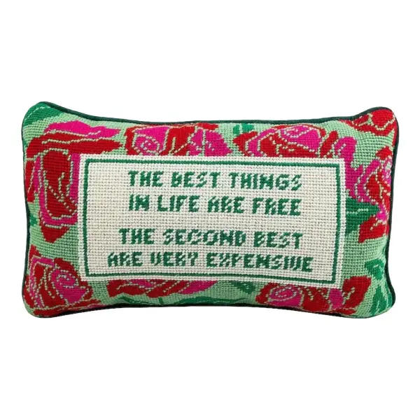 Expensive Needlepoint Pillow