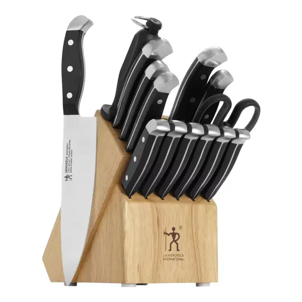 Statement 15-Pc Knife Block Set