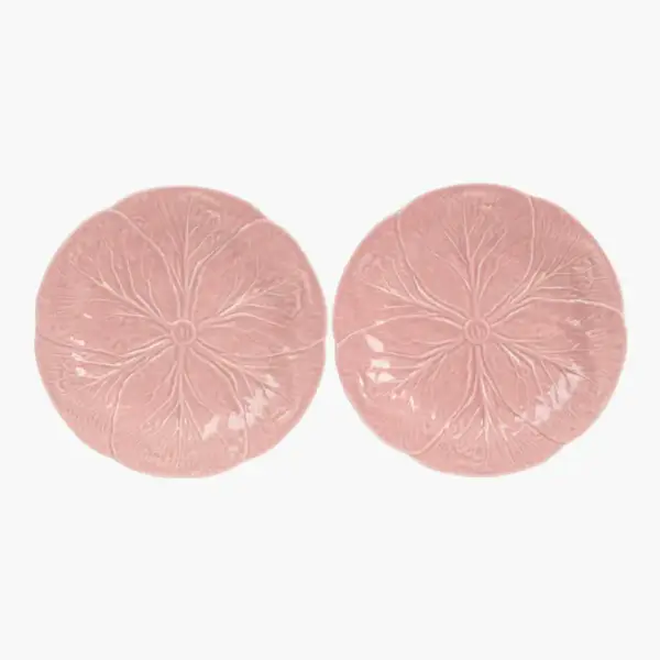 Cabbage Dinner Plates, Set of 2