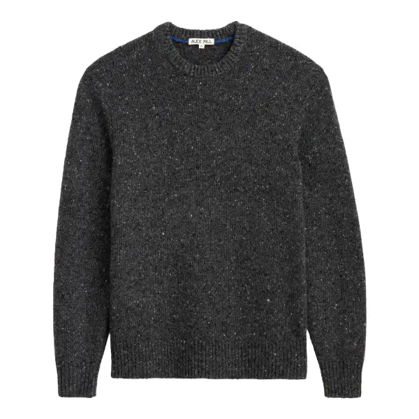 Downing Crewneck in Donegal Wool