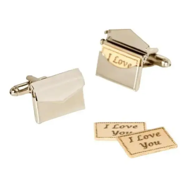 Custom Love Letter Cufflinks