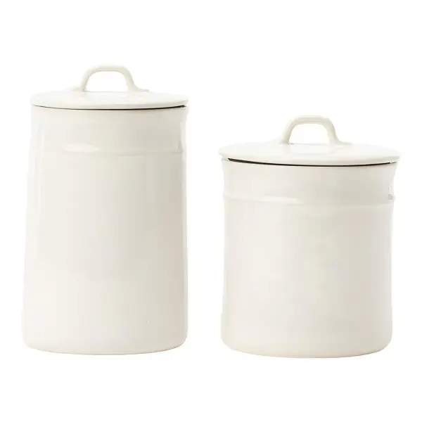 Handled Ceramic Canister