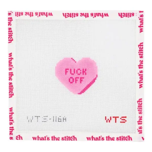 Valentine's Day Candy Hearts Canvas