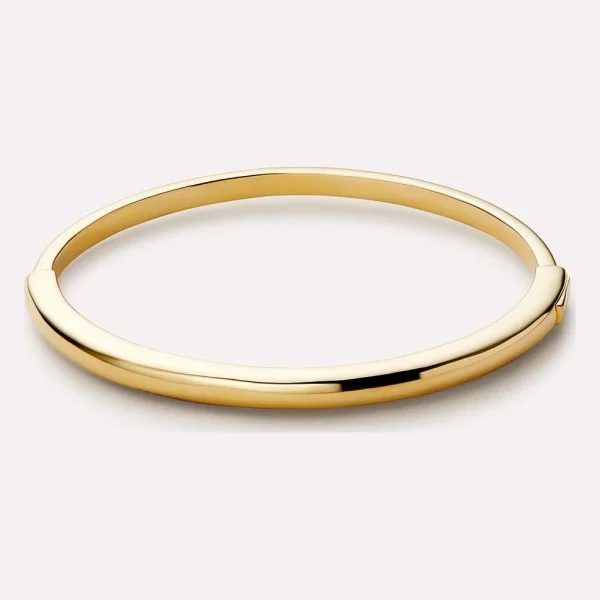 Gold Bangle Bracelet - Brynley