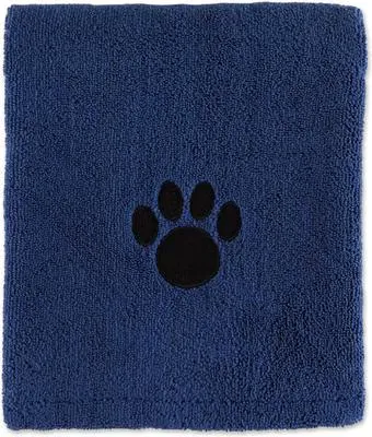 Embroidered Paw Dog & Cat Towel
