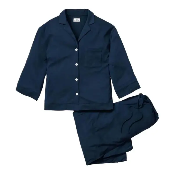 Olivia Wide Leg Pima Cotton Pajamas