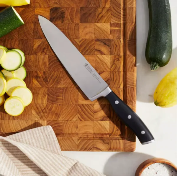 Henckels Forged Accent 8 in. Stainless Steel Full Tang Chef's Knife 1020110 - The Home Depot