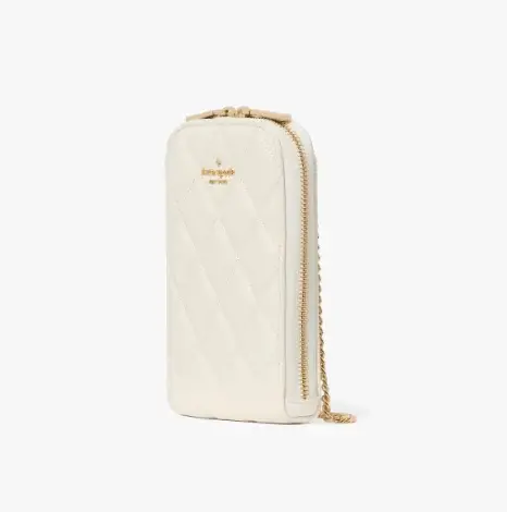 Carey Quilted North South Phone Crossbody