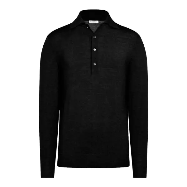 Long Sleeve Polo Sweater