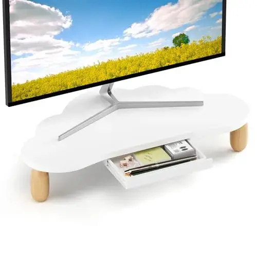 Cloud-Shaped Multi-Purpose Desktop Organizer