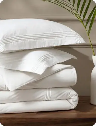 Bedsure 100% Cotton Percale Duvet Cover King, Luxury Hotel Duvet Cover, Rope Weave White Comforter Cover, PureWoven Breathable & Lightweight Bedding Set for All Season, 3 Pieces, 104"x90"