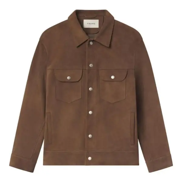 Suede Trucker Jacket