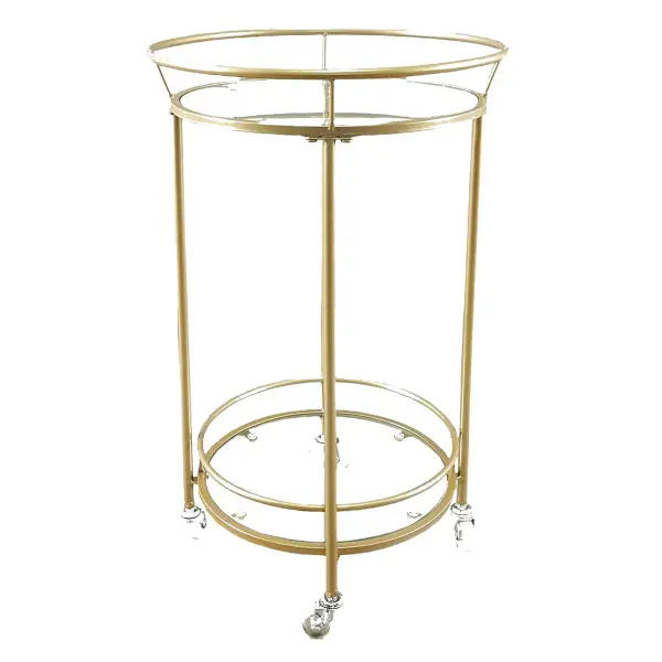 Hailey Round Bar Cart