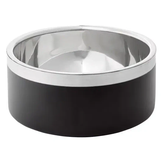 Two-Toned Double Wall Insulated Dog & Cat Bowl