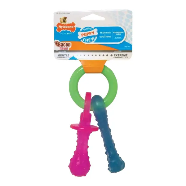 Puppy Pacifier Teething Toy