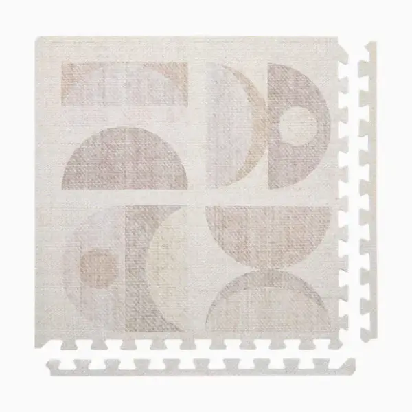 House of Noa Little Nomad Play Mat l Luna - Sandstone, 4X6