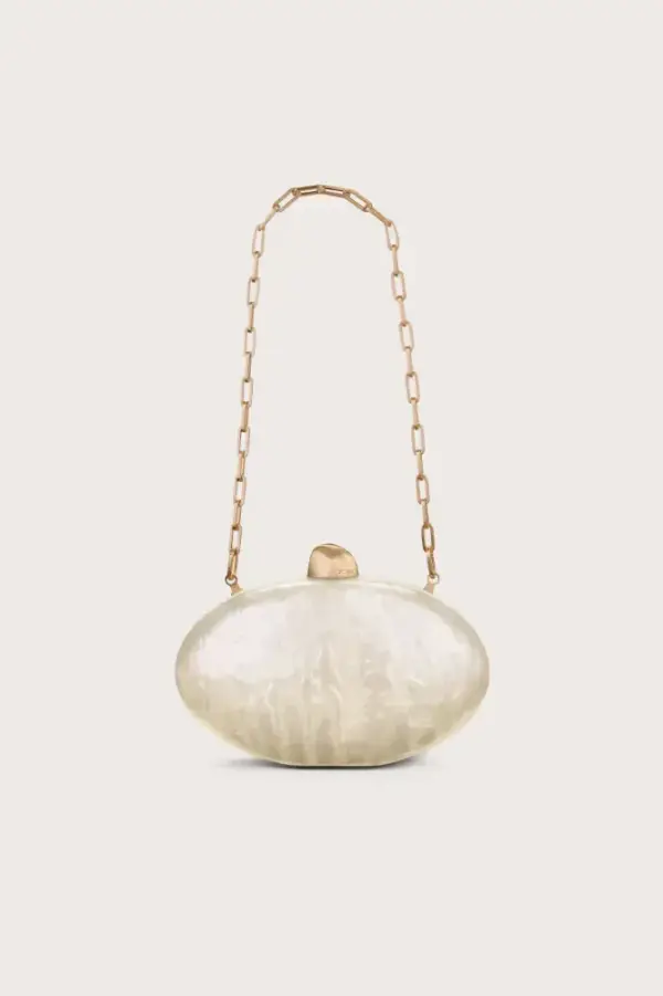 EVIANA CLUTCH - IVORY