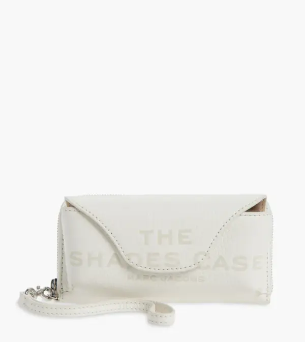 The Shades Leather Sunglasses Wristlet